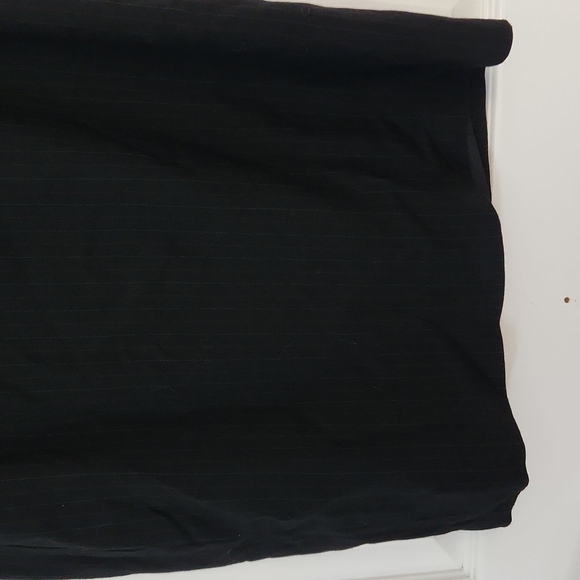 Ann Taylor Loft Black Pin Striped Skirt - Picture 4 of 11
